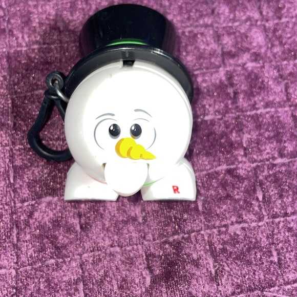 3 NEW plastic candy dispensers with hook for kids purse or other use bend head - Picture 5 of 6